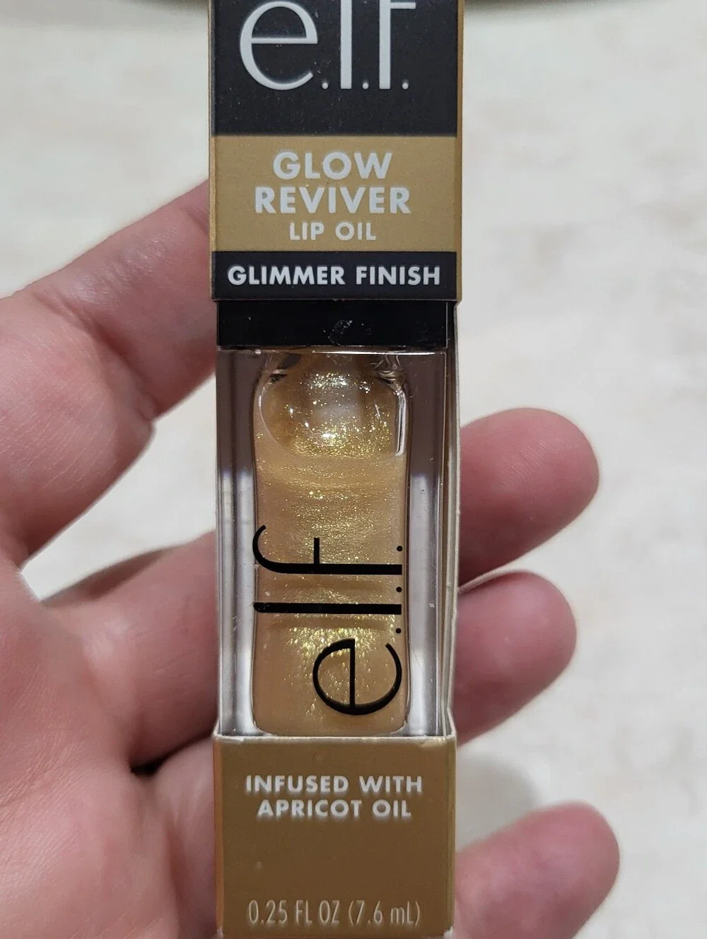 e.l.f. Glow Reviver Lip Oil Glimmer - Citrine Gleam